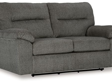 Bindura - Mineral - Glider Loveseat Online now