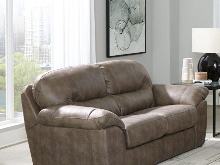 Bradshaw - Loveseat - Mushroom Online Sale