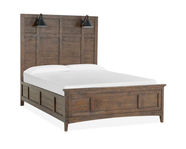 Bay Creek - Complete Lamp Panel Bed With Regular Rails Online