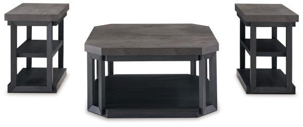 Bonilane - Black   Gray - Occasional Table Set (Set of 3) Online Hot Sale