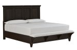 Sierra - Complete Panel Bed With Upholstered Footboard For Sale