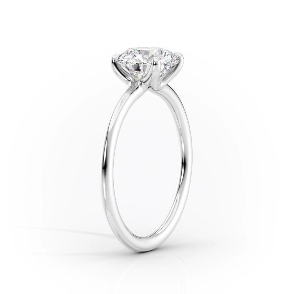 The Ashley Set With A 2.5 Carat Radiant Moissanite Fashion